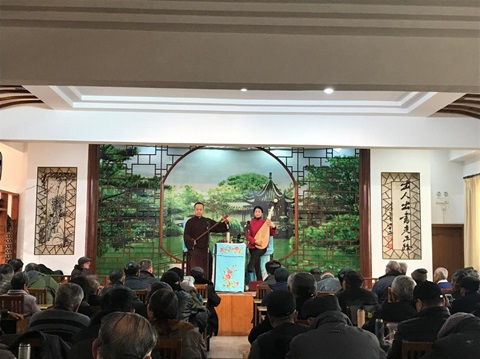 旧貌换新颜 苏州黄埭百年书场开启新年第一档书目